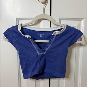 Urban Outfitters Blue Short Sleeve Tee